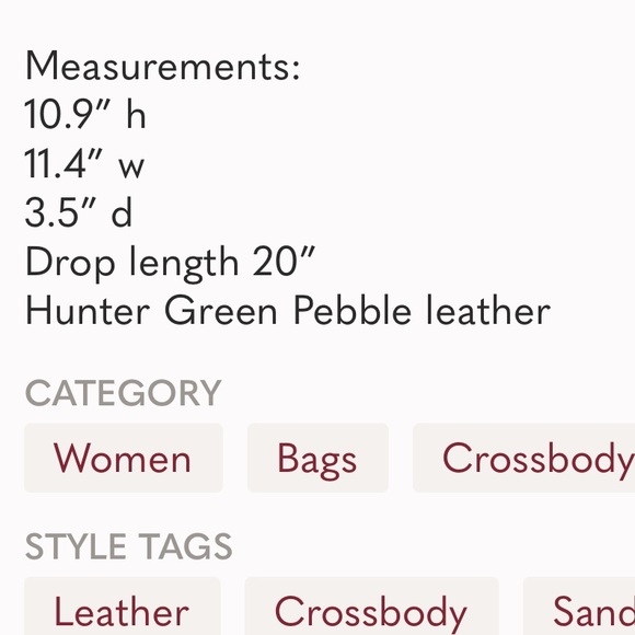 Orchard crossbody purse - Picture 7 of 7